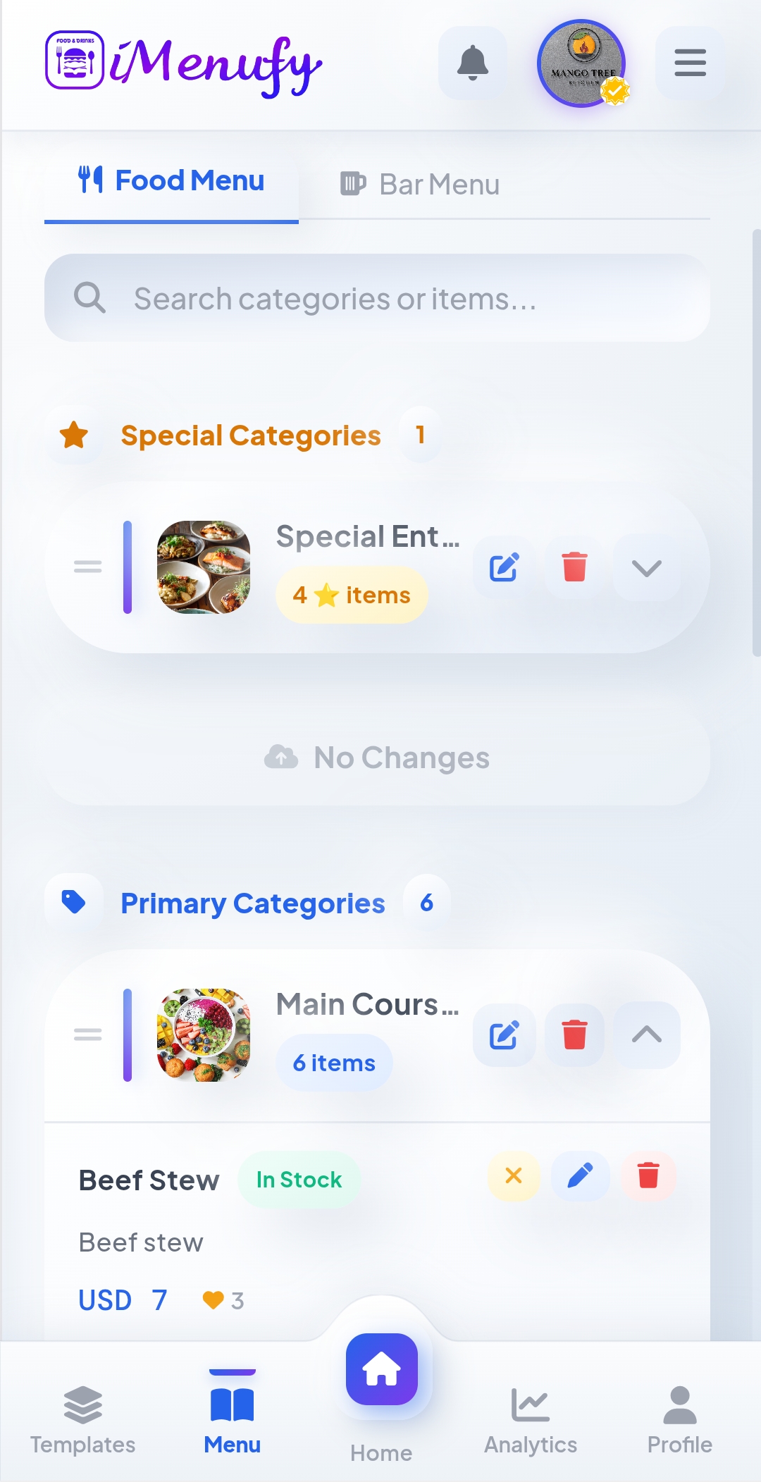 App Screen
